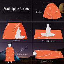 Load image into Gallery viewer, Waterproof Thermal Emergency Sleeping Bag