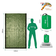 Load image into Gallery viewer, Waterproof Thermal Emergency Sleeping Bag