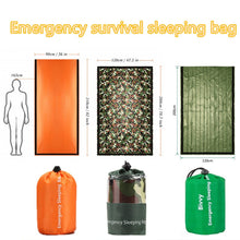 Load image into Gallery viewer, Waterproof Thermal Emergency Sleeping Bag