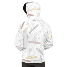 Load image into Gallery viewer, Unisex Snowboard Hoodie