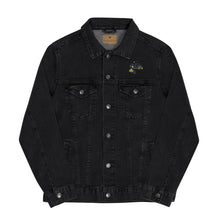 Load image into Gallery viewer, Camping Inspired Denim Jacket