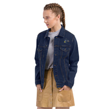 Load image into Gallery viewer, Camping Inspired Denim Jacket
