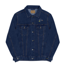 Load image into Gallery viewer, Camping Inspired Denim Jacket