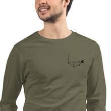 Load image into Gallery viewer, Fishing Inspired Long Sleeve Tee