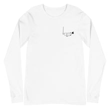 Load image into Gallery viewer, Fishing Inspired Long Sleeve Tee