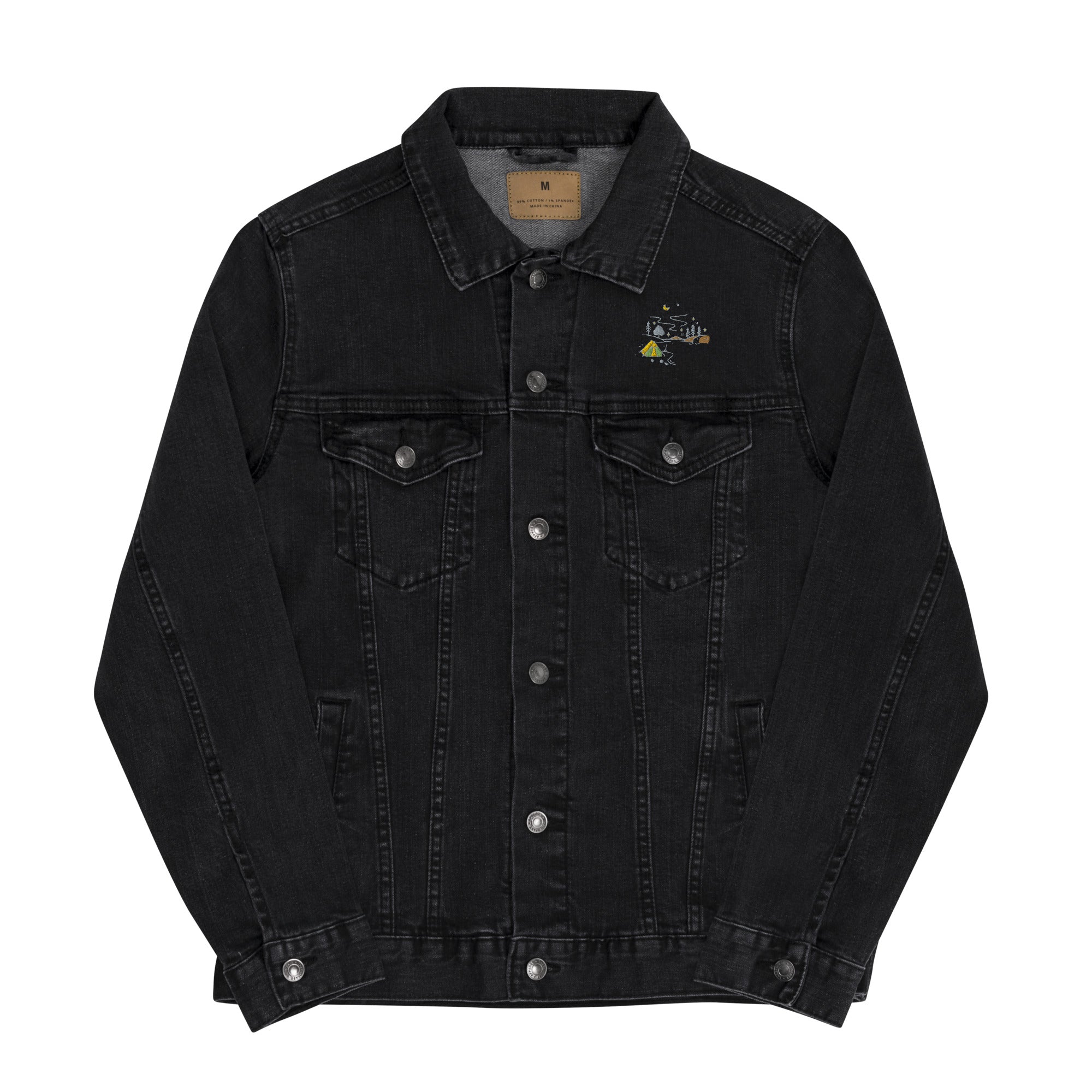 LABEL LOGO DENIM JACKET - TIGHTBOOTH® タイトブース